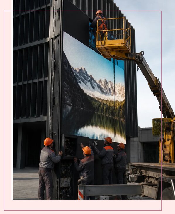 Размещение DOOH рекламы в Североморске на цифровых экранах